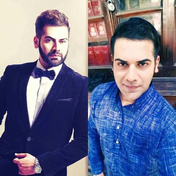 Abhyangh's look - before and for the video