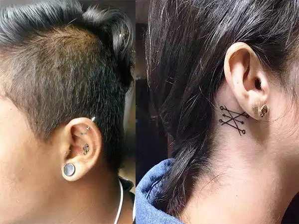 All about ear tattoos  10 Masters