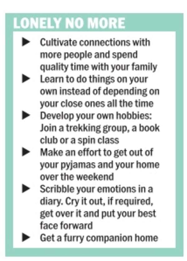 Here's how you can tackle loneliness - Times of India