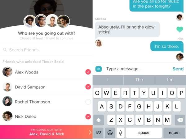 Tinder moves beyond dating, with Tinder Social feature - Times of India