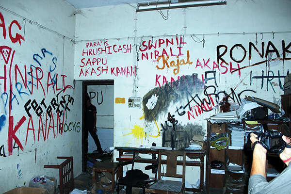 An investigation site of the Indian Paranormal Team