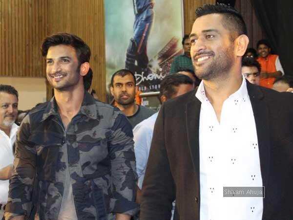 Mahendra Singh Dhoni, Sushant Singh Rajput