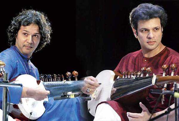 Ayaan Ali Khan (L) and Amaan Ali Khan