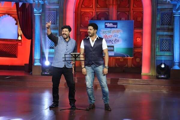 Avadhoot and Swapnil regale at Chala Hawa Yeu Dya