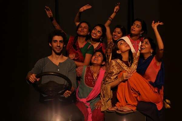 A still from the play