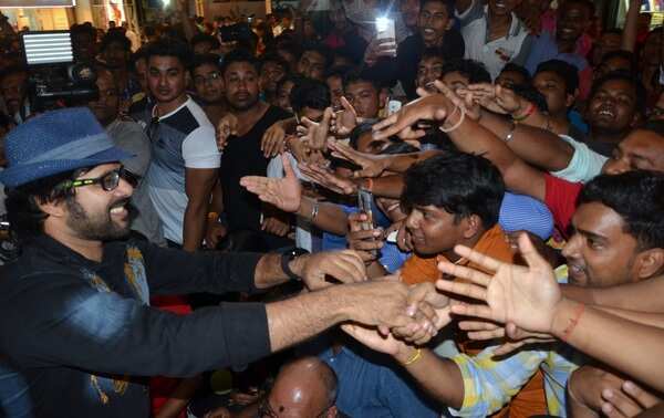 Sabyasacchi with fans