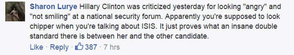 Hillary HONY comment 4