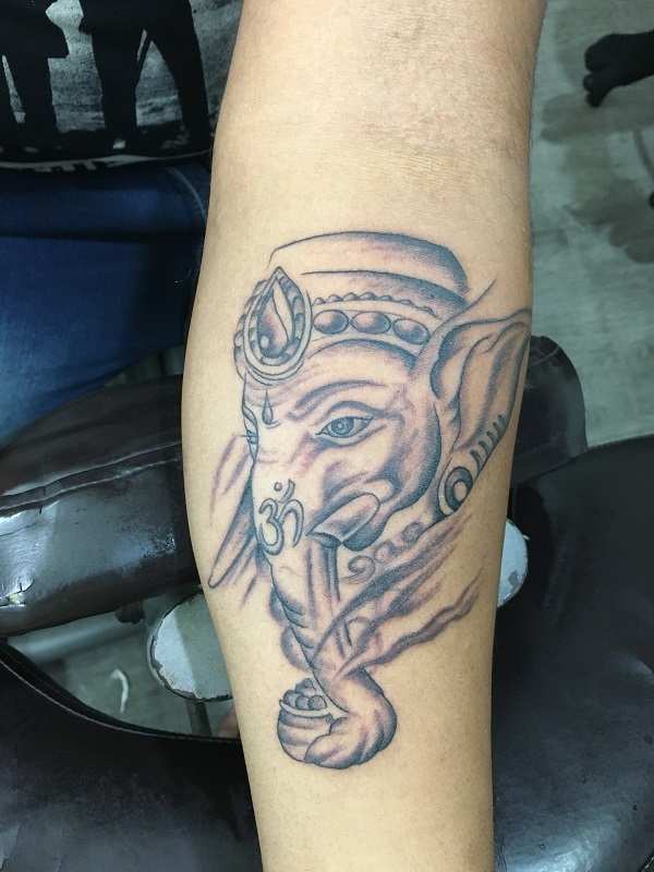 Best Lord Ganesha Ganpati Tattoos, for Parlour