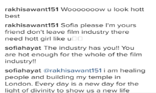 Sofia Chat with Rakhi 1