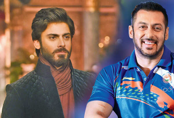 Fawad Khan (L) and Salman Khan