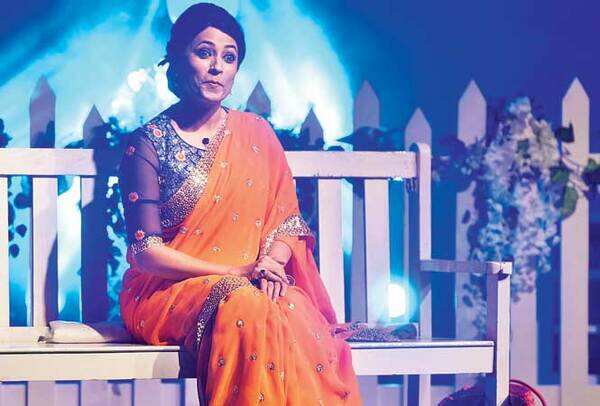 Meghna Malik in a scene from the play (BCCL)
