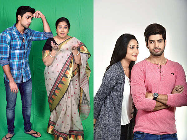 Stills from 'TV Ke Uss Paar' and 'Agar Tum Saath Ho'