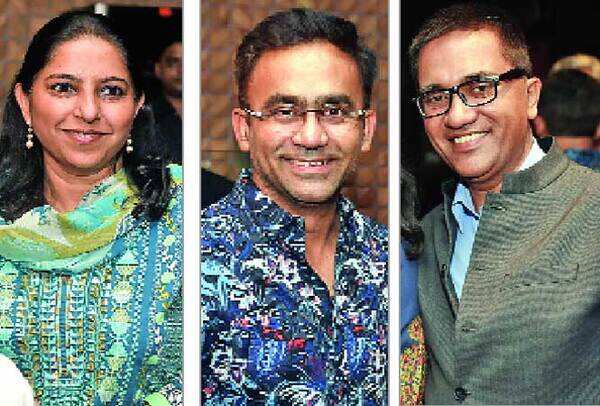 Priya Hingorani, Saba Karim and Yogesh Srivastav, director, PHD Chambers of Commerce and Industry (l to r) (BCCL)