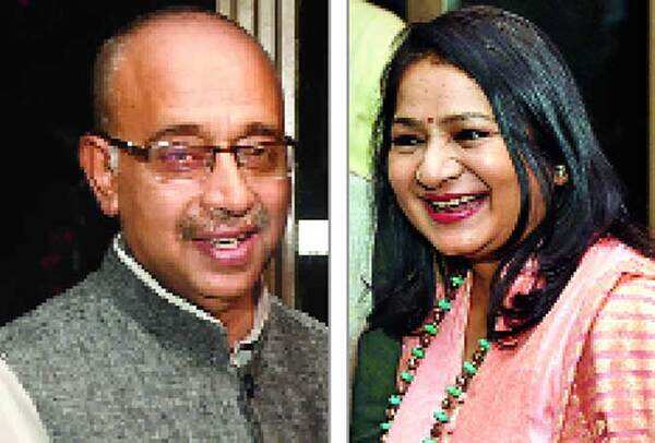 Union Sports Minister Vijay Goel and Anuradha Prasad (BCCL)