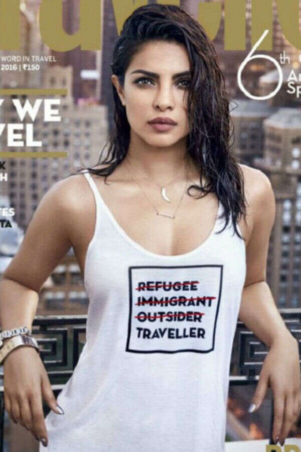 Priyanka on the cover of Conde Nast