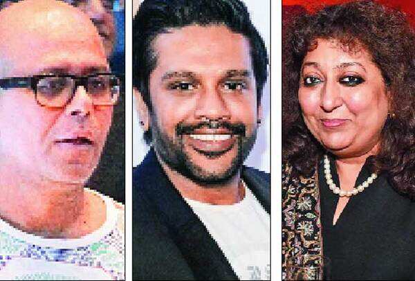 (L-R) Narendra Kumar, Rocky S and Madhu Jain