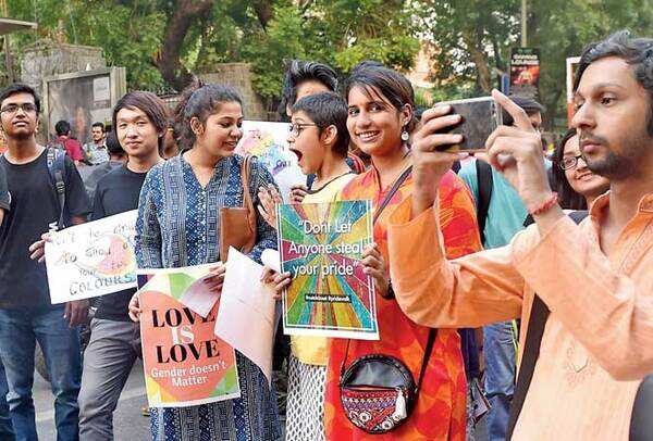 DU’s first: The march began from St Stephen’s and ended at Hans Raj (BCCL)