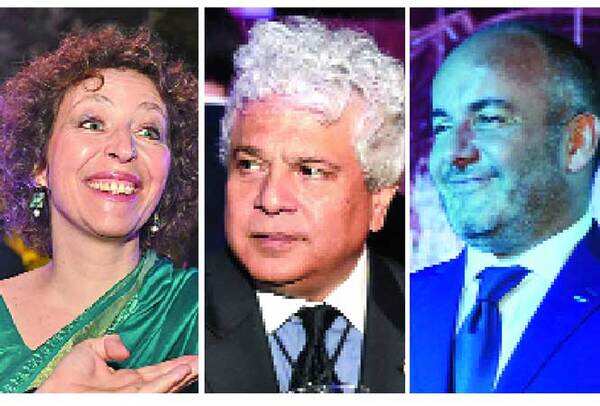 (L-R) Gruson Francoise, Suhel Seth and Pierre Behnam, president, Indo-French Chamber of Commerce and Industry (IFCCI)