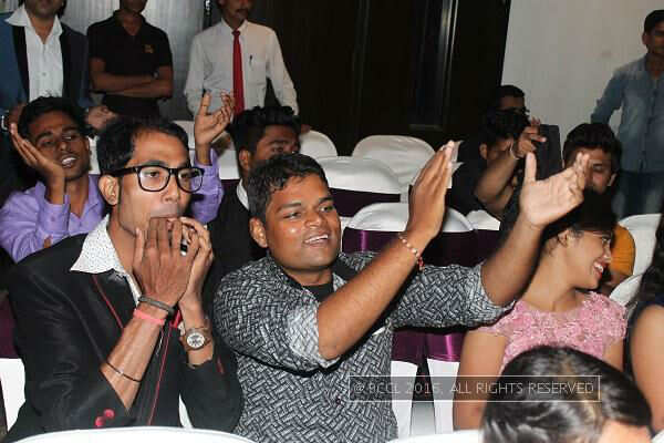 Students enjoy at their freshers' party