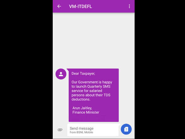 Income-tax-SMS
