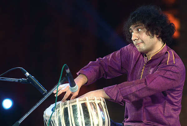 Tabla player Ojas Adhiya (BCCL)