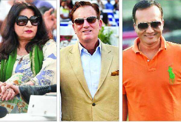 (L-R): Ranjeeta Kant, Tovar Da Silva Nunes, the Brazilian ambassador and Naveen Jindal (BCCL/Samik Sen)