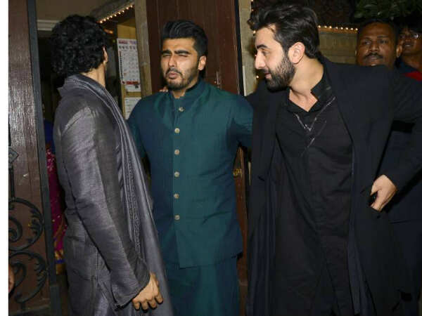 Ranbir, Aditya and Arjun Kapoor