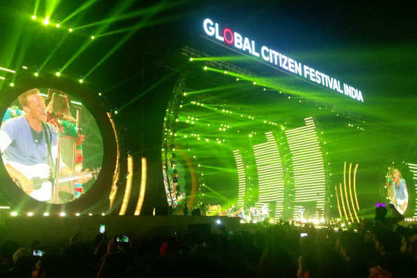 Coldplay Concert Highlights: Coldplay Arrives At The Global Citizen ...