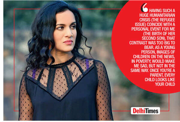 Anoushka on refugee crisis (BCCL/Ranjit Kumar)