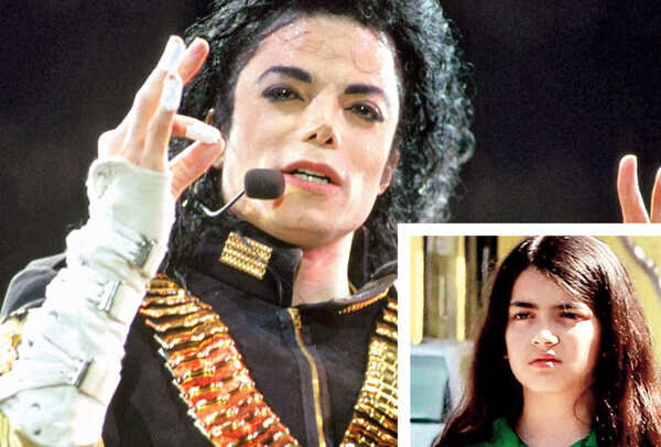 Michael Jackson and Blanket