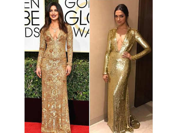 When Deepika Padukone attended the Golden Globes after party in a yellow  gown | Fashion Trends - Hindustan Times