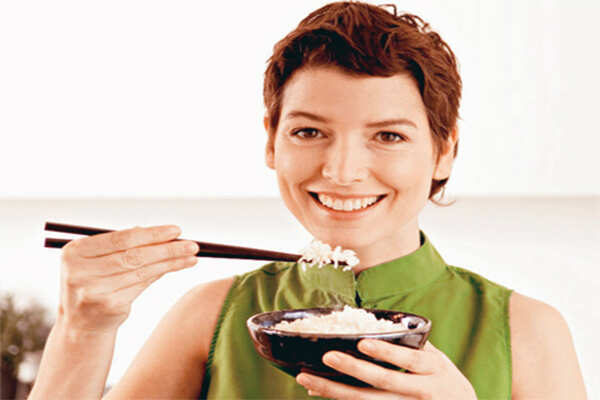 Rice above white - Times of India