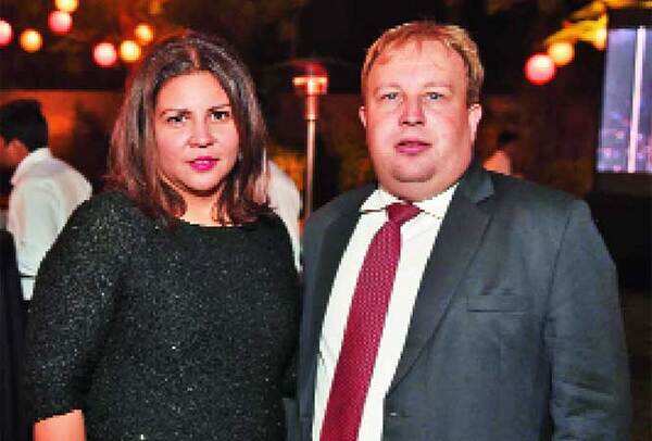 Karin Zehetner and Georg Zehetner, Charge d’Affaire, Austrian embassy (BCCL)