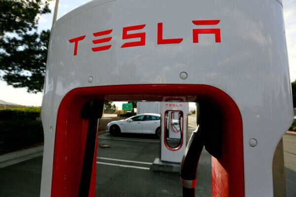 Tesla charging