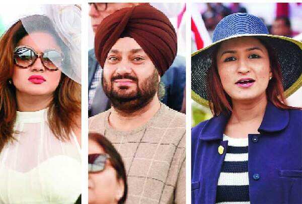 (L-R) Amanpreet Wahi, RS Jaura and Aashmeen Munjal (BCCL)
