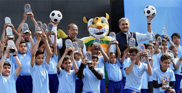 Official mascot of FIFA U-17 World Cup unveiled | Football News - Times of India Official mascot of FIFA U-17 World Cup unveiled | Football News - Times of India