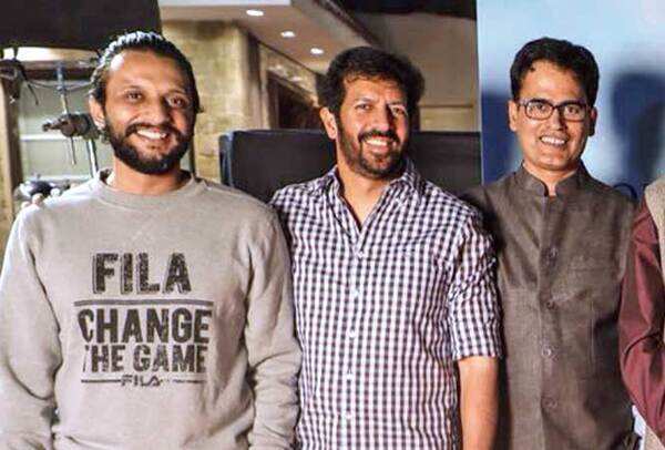 (L-R) KMC’s alumni Zeeshan Ayyub Khan, Kabir Khan and Samir Singh were present at the meet
