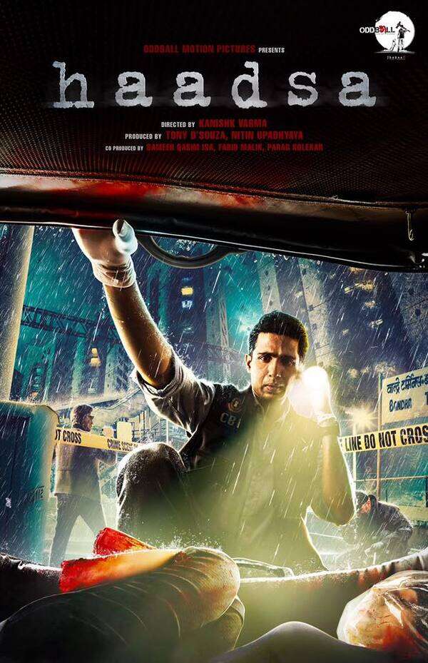Poster of the Hindi version, titled Haadsa