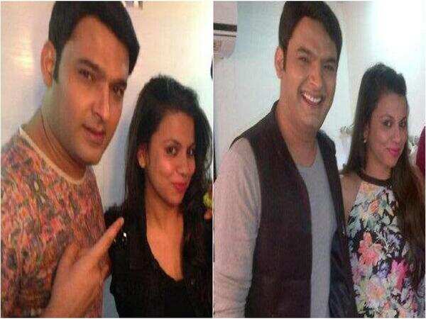 Kapil Sharma and Preeti Simoes