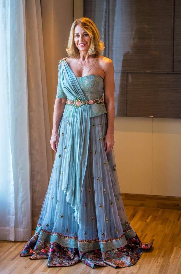 Pics: Former ace gymnast Nadia Comaneci stuns in a saree dress | Hindi ...