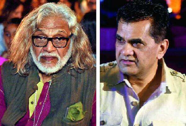 Muzaffar Ali (L) and Amitabh Kant (BCCL)