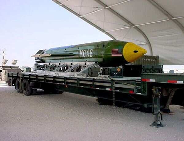 Moab: Mother of All Bombs 'releases only 1/10th of 1 percent of ...