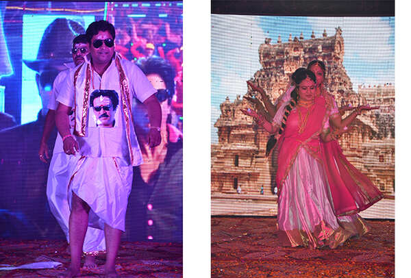 Guests dancing on stage (BCCL/ IB Singh)
