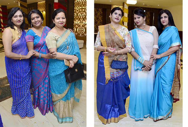 (L-R) Aparna, Alpna, Radha, Manju, Vartika and Babble (BCCL/ Pankaj)