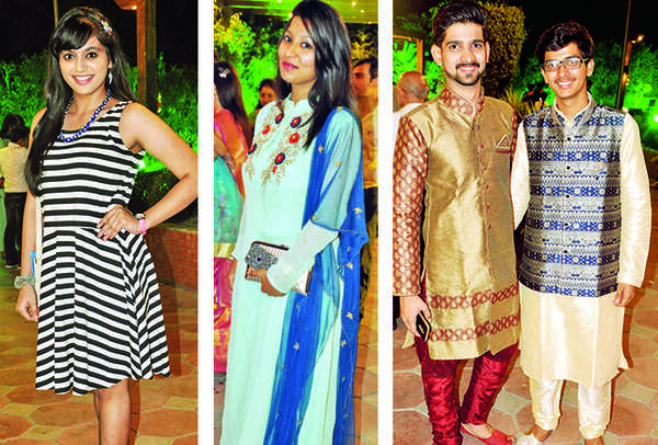 (L) Adwitiya (C) Garima (R) Akash and Anmol