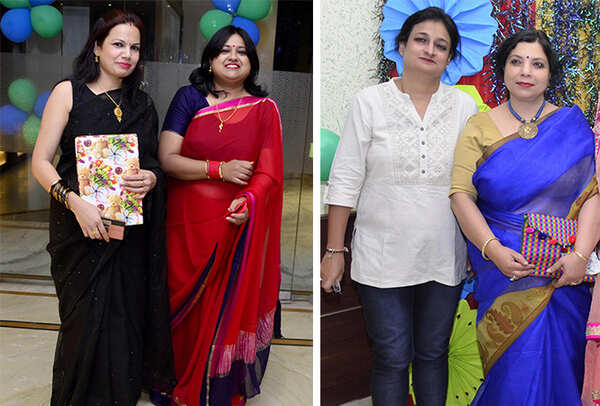 (L) Neelu and Vinita (R) Savmya and Neeta (BCCL/ Pankaj Singh)