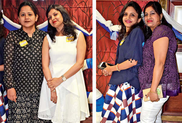 (L) Preeti Gupta and Swapnil (R) Preeti Misra and Monika (BCCL/ IB Singh)