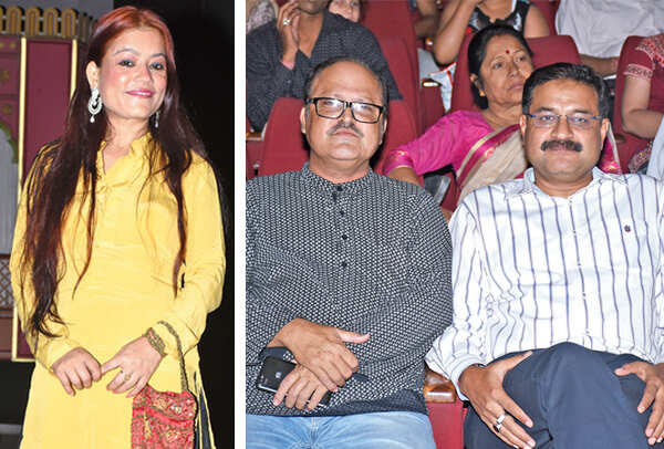 (L) Madhu Singh (R) Nawab Masood Abdullah and Syed Mohd Hasnain (BCCL/ Vishnu Jaiswal)
