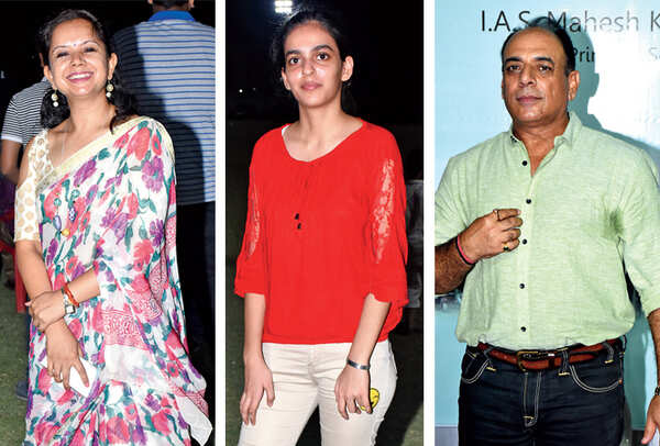 (L-R) Tanu Prakash, Tanu Shri Singh ​and Ajay Sharma ​(BCCL/ Vishnu Jaiswal)​