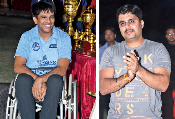 Abhay Pratap Singh ​(R) Vikas​ (BCCL/ Vishnu Jaiswal)​